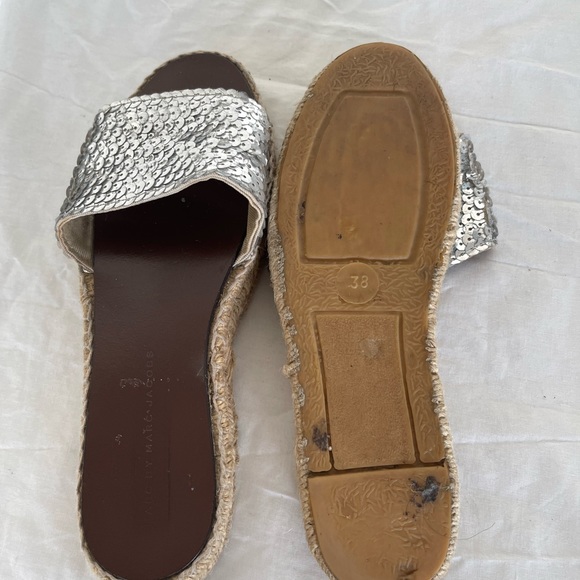 Marc by Marc Jacobs Sequin Espadrille Slides - Picture 8 of 8